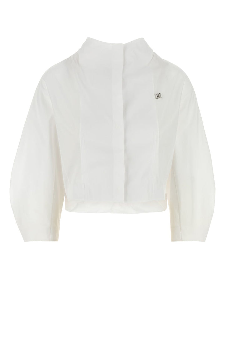 White poplin shirt