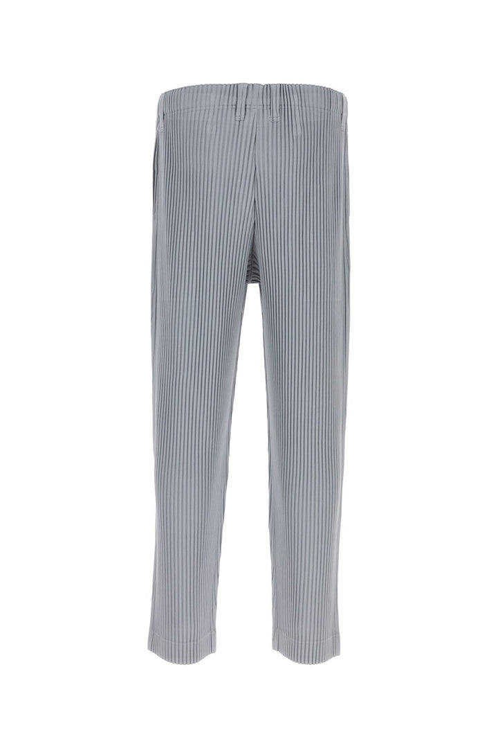 Powder blue polyester pant