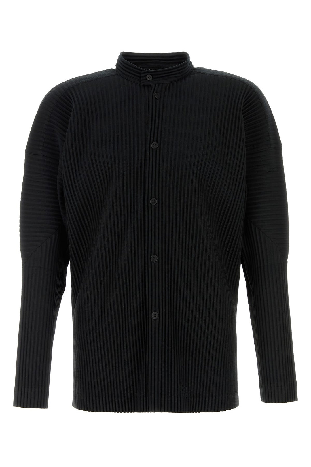 Black polyester shirt