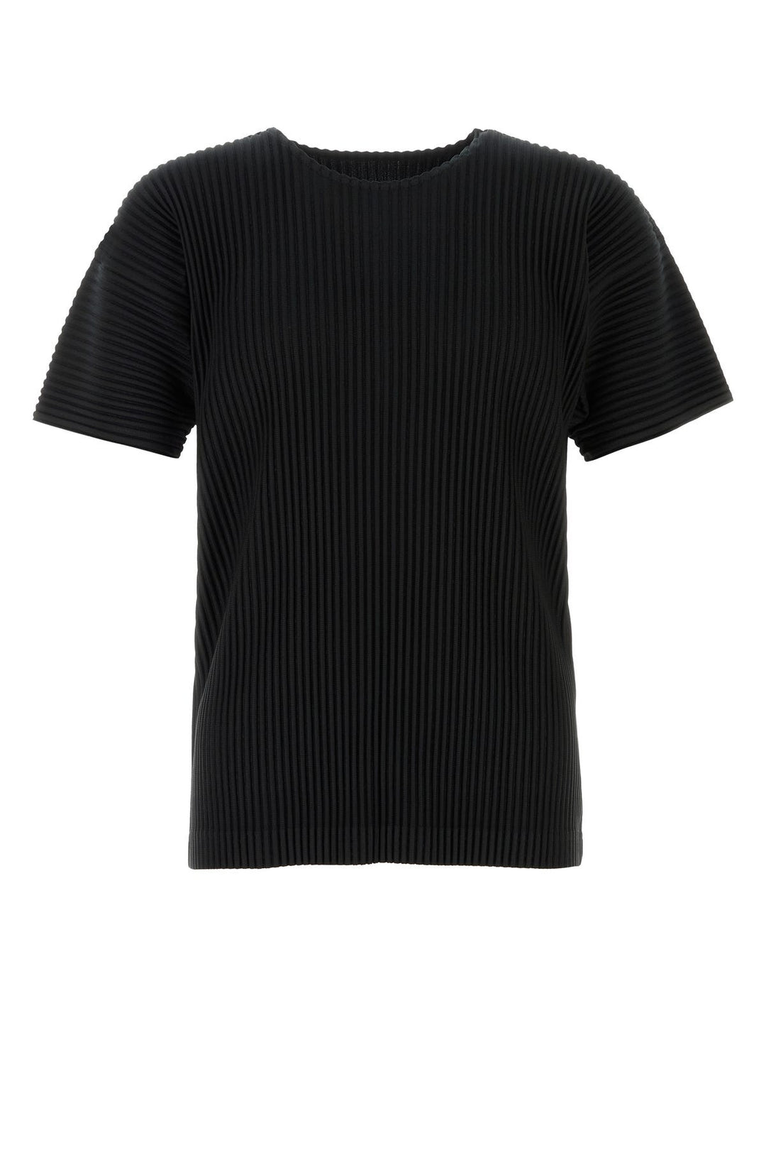 Black polyester t-shirt