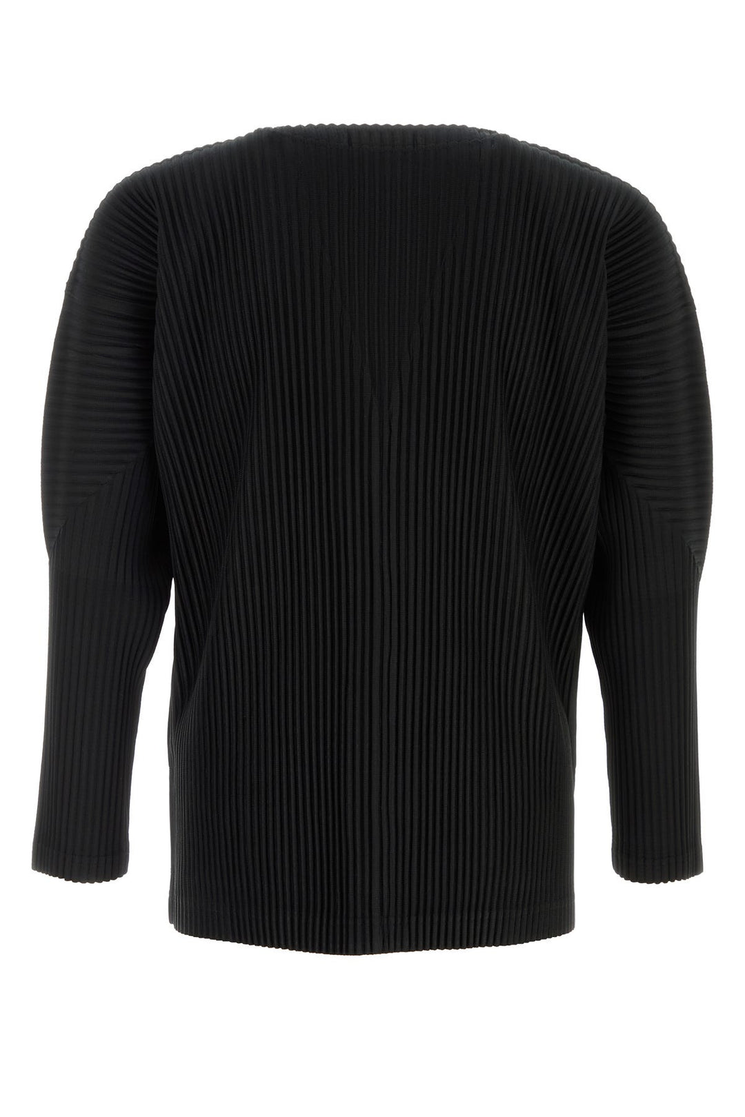 Black polyester cardigan