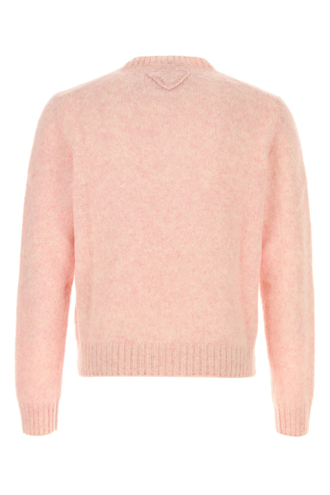 Melange pastel pink wool sweater