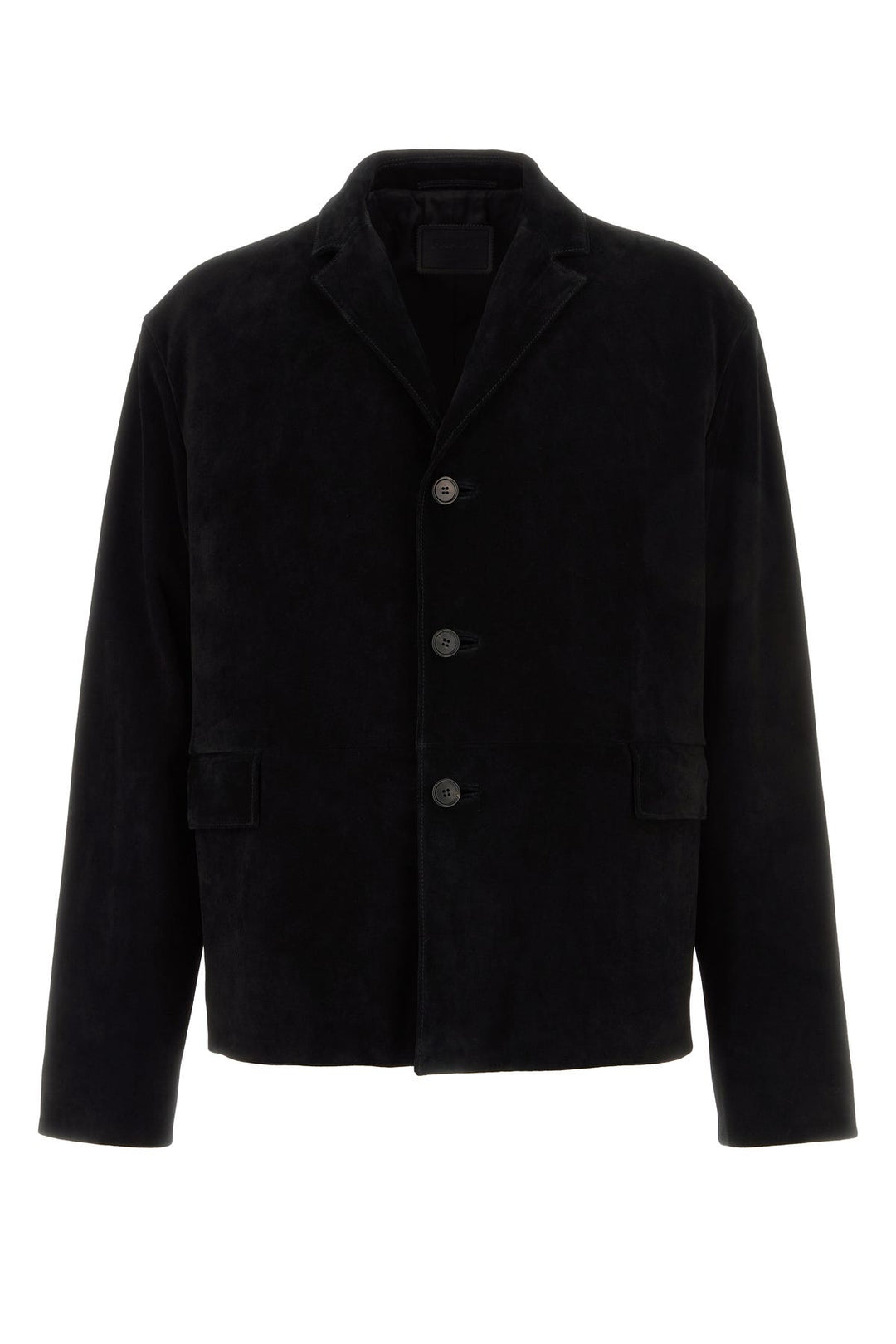 Black suede blazer