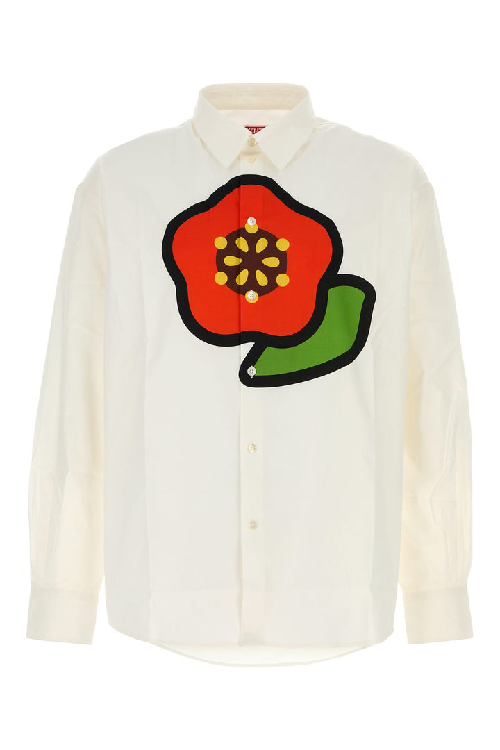 White poplin shirt