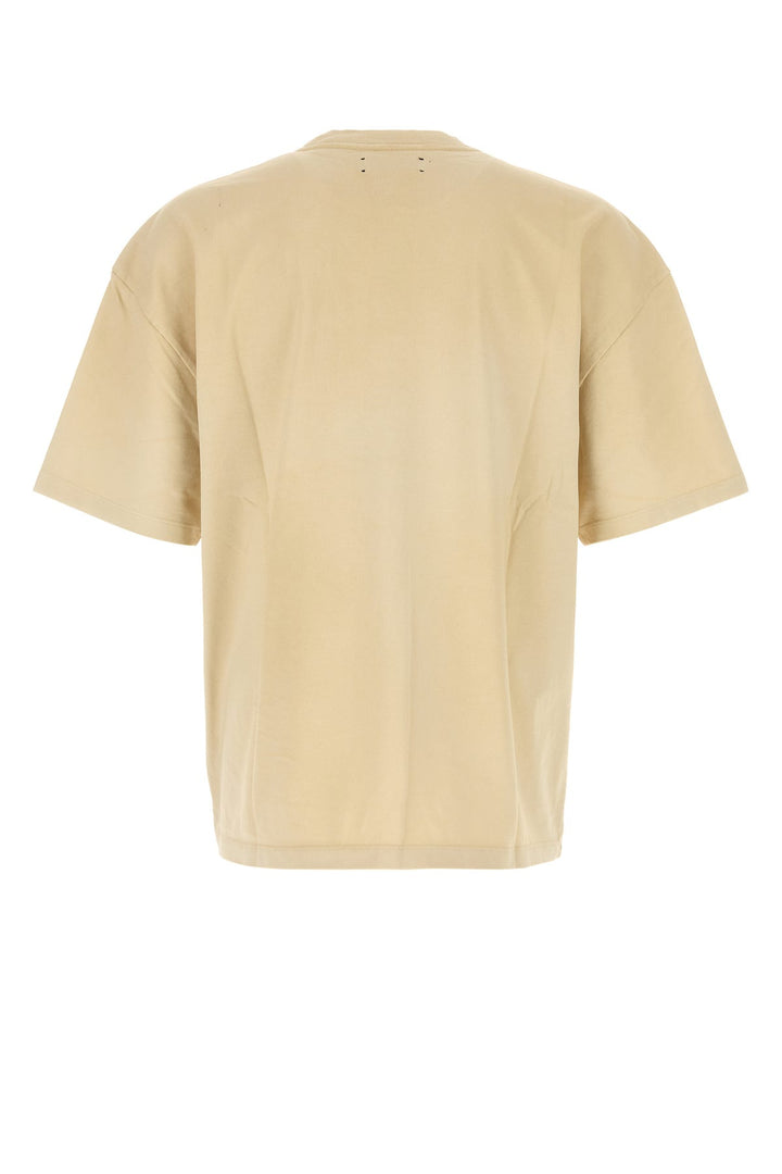 Beige cotton t-shirt