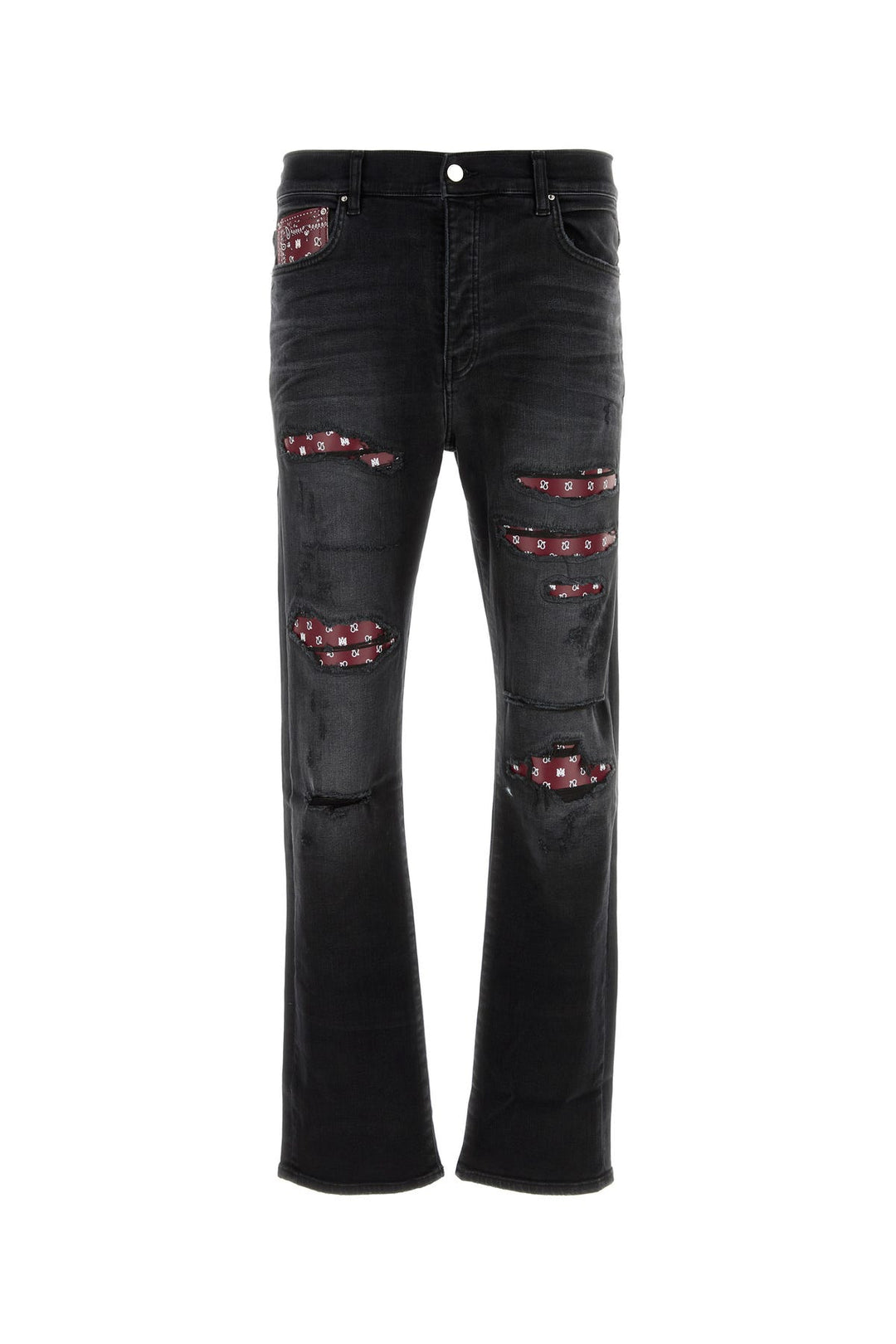 Black stretch denim jeansÂ 