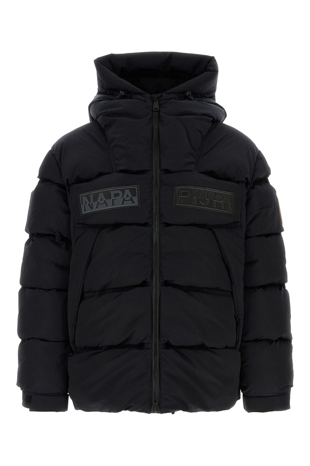 Black nylon Hyper padded jacket