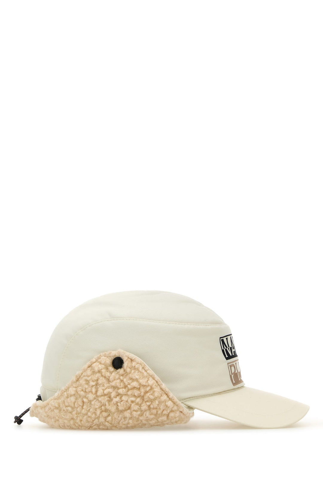 Ivory nylon baseball cap