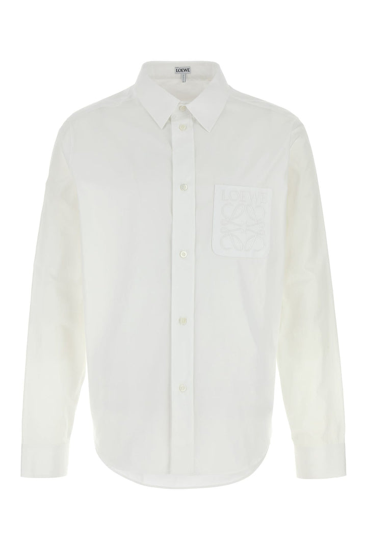 White poplin shirt