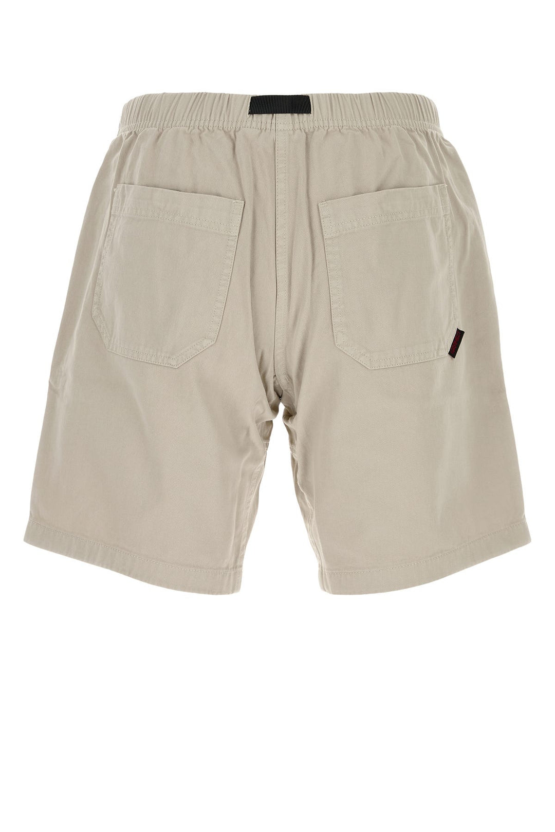 Dove grey cotton Ridge bermuda shorts