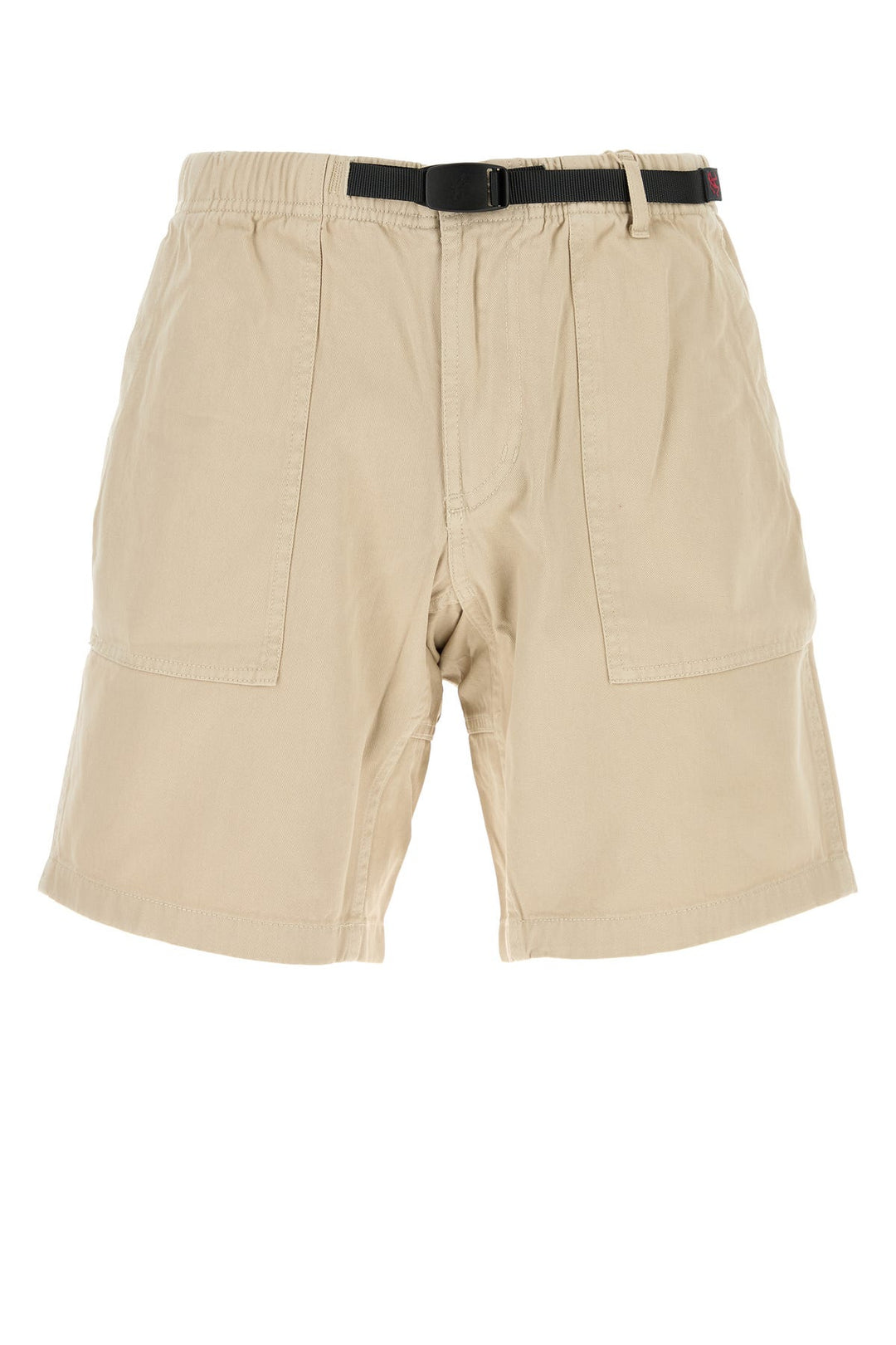 Beige cotton Ridge bermuda shorts