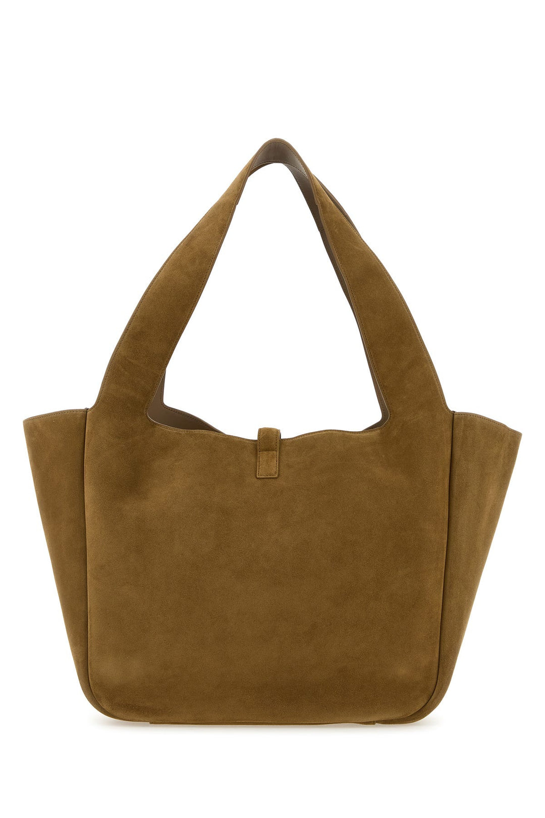 Biscuit suede leather Le 5 Ã  7 Bea shoppong bag