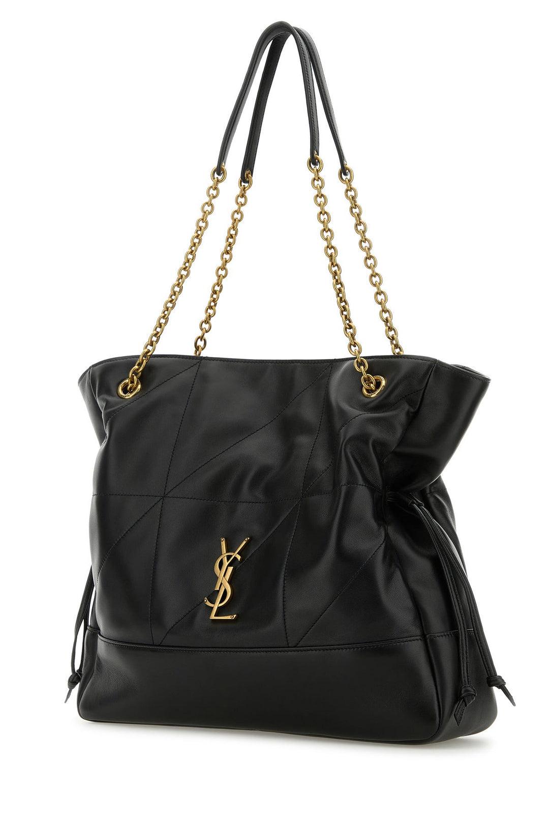 Black nappa leather Jamie 4.3 bucket bag