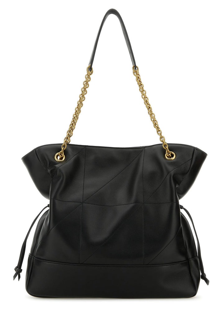 Black nappa leather Jamie 4.3 bucket bag