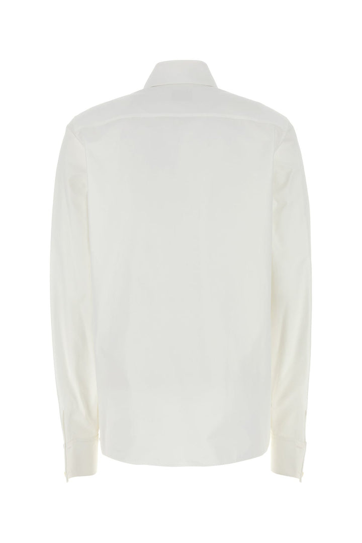 White poplin shirt