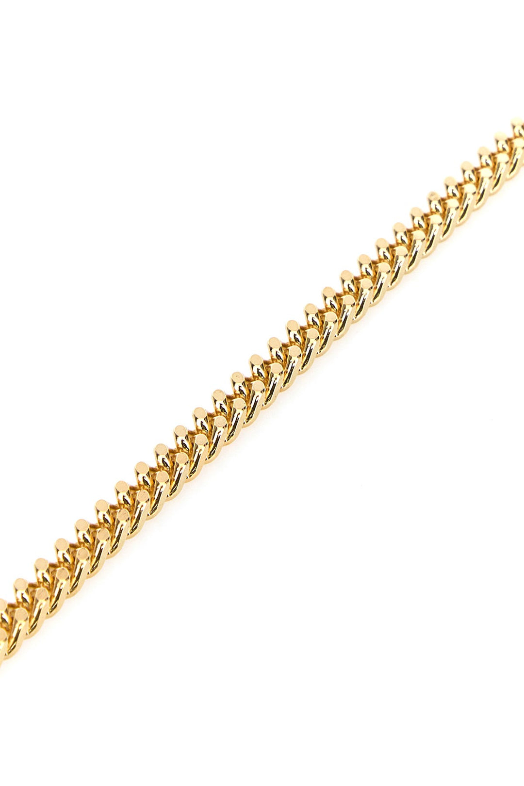 Gold metal necklace