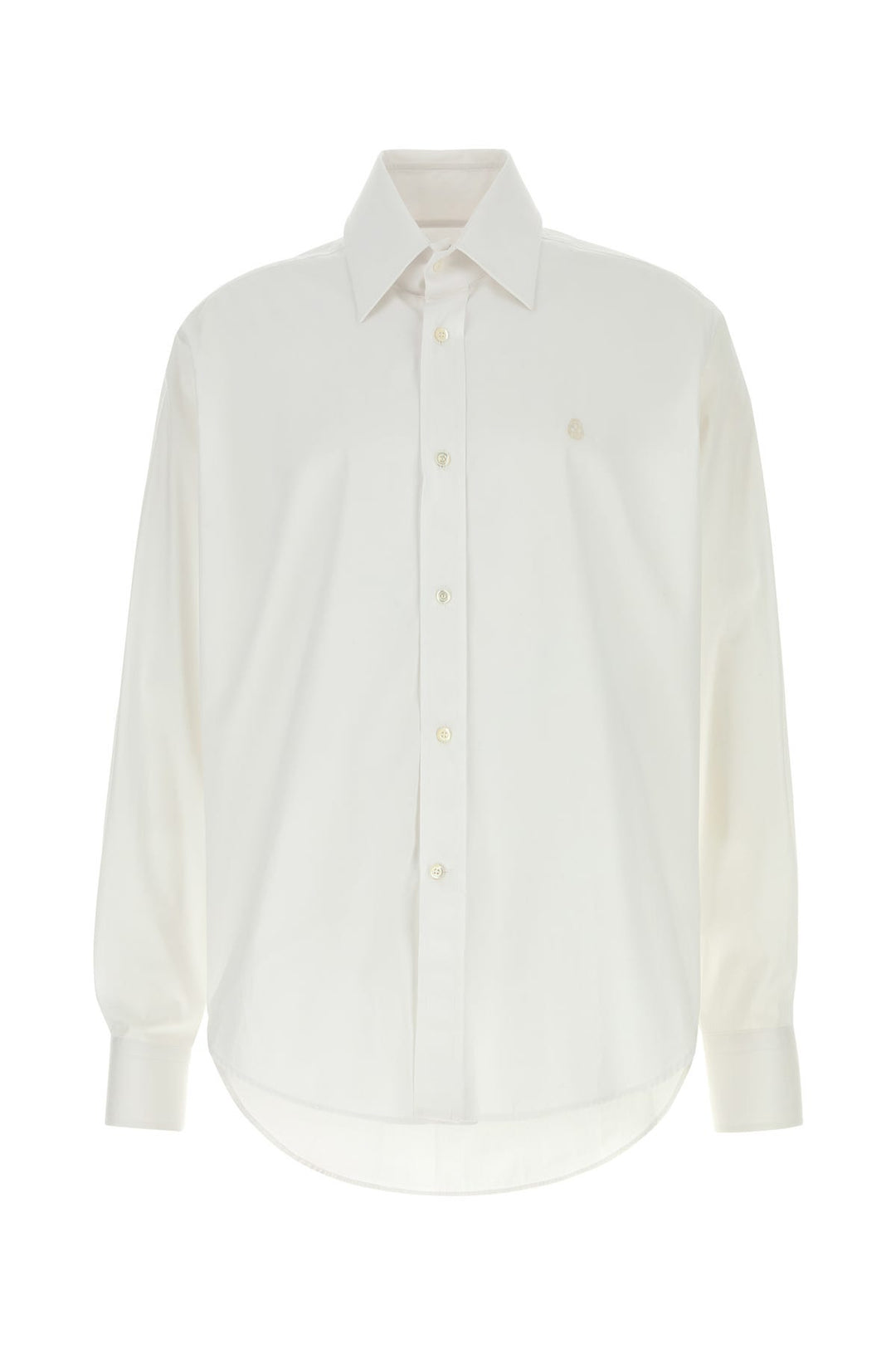 White poplin shirt