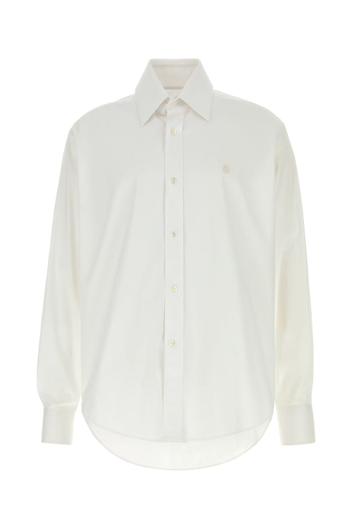 White poplin shirt