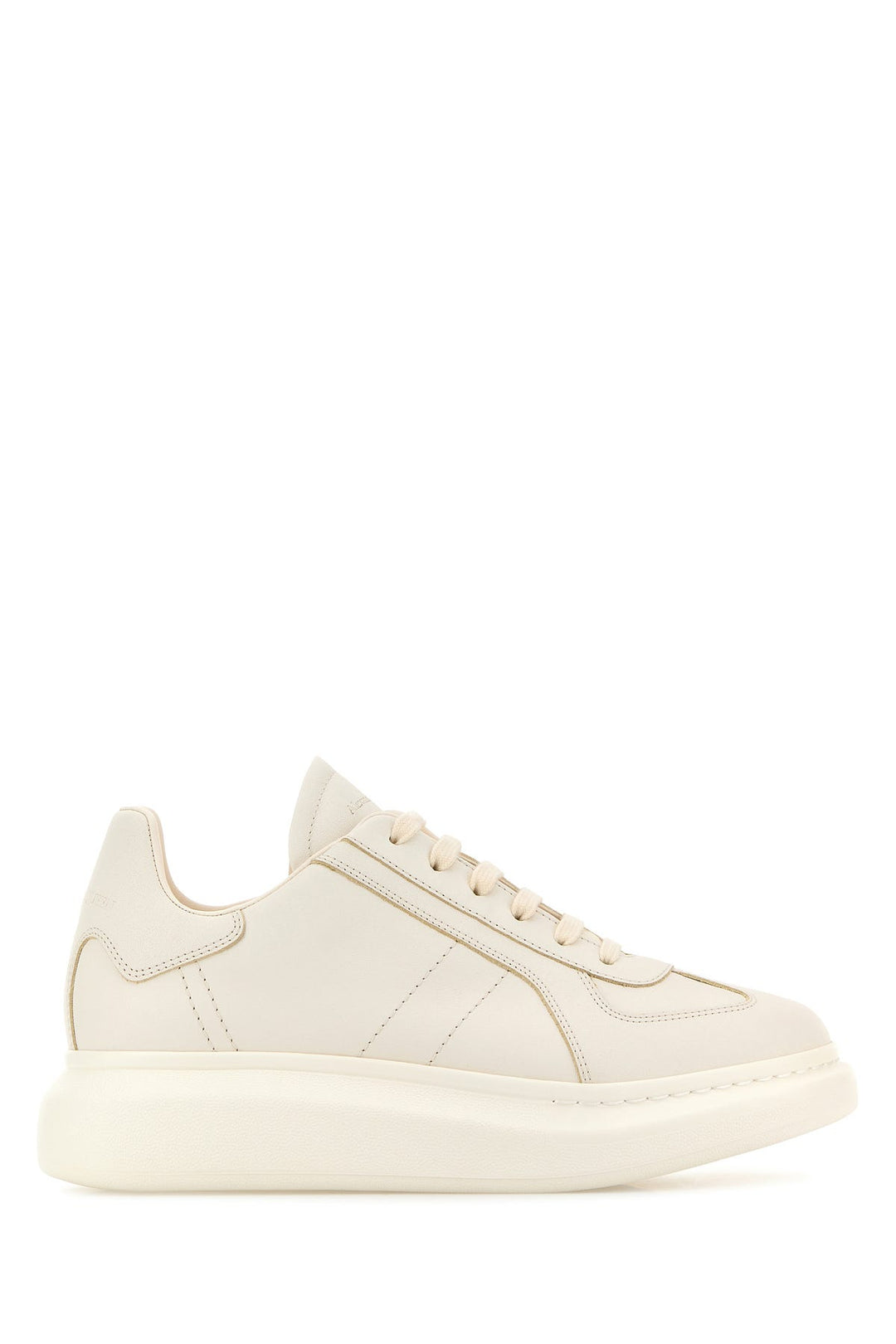 White leather sneakers