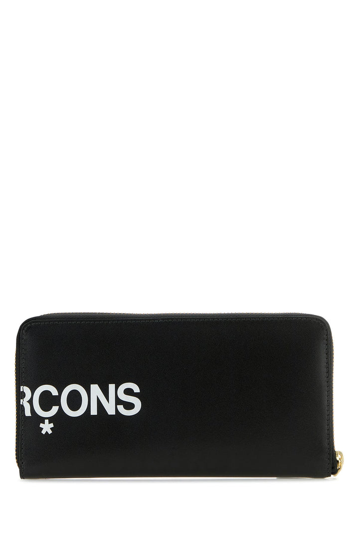 Black leather wallet