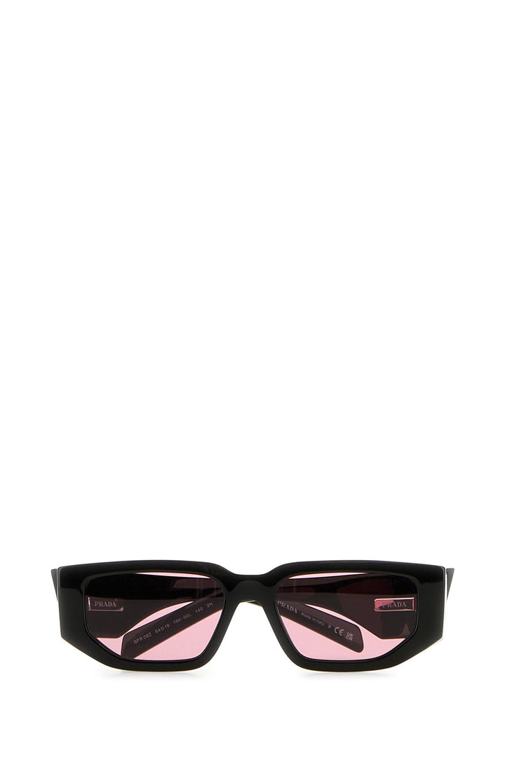 Black acetate sunglasses