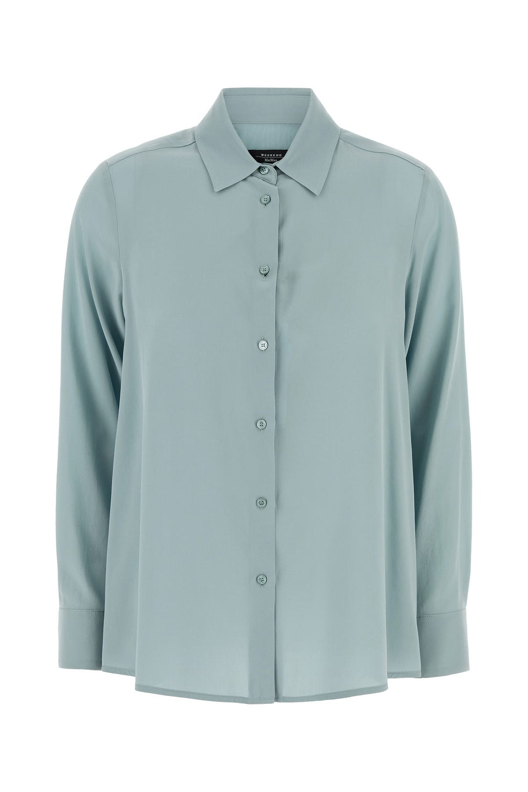 Light blue silk Almina shirt