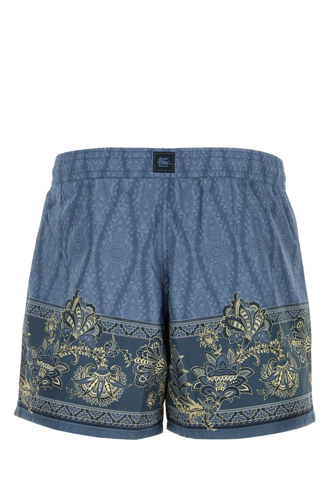 Printed polyester swimming shorts