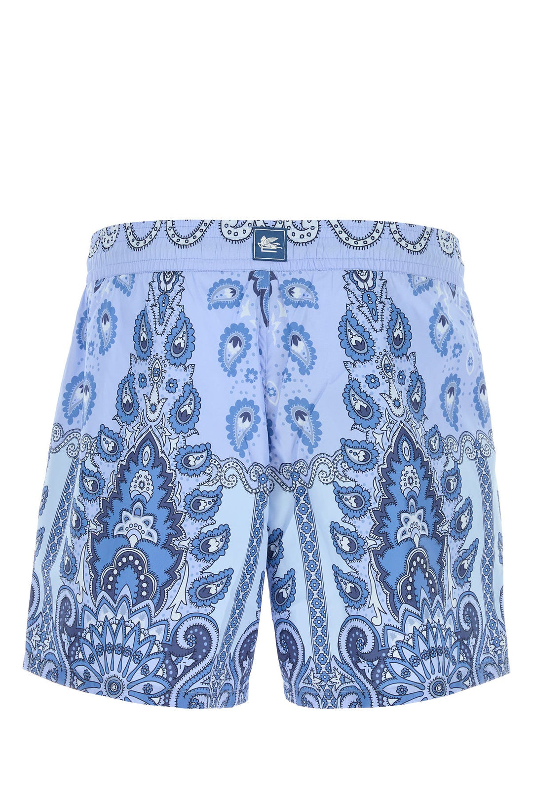 Printed polyester swimming shorts