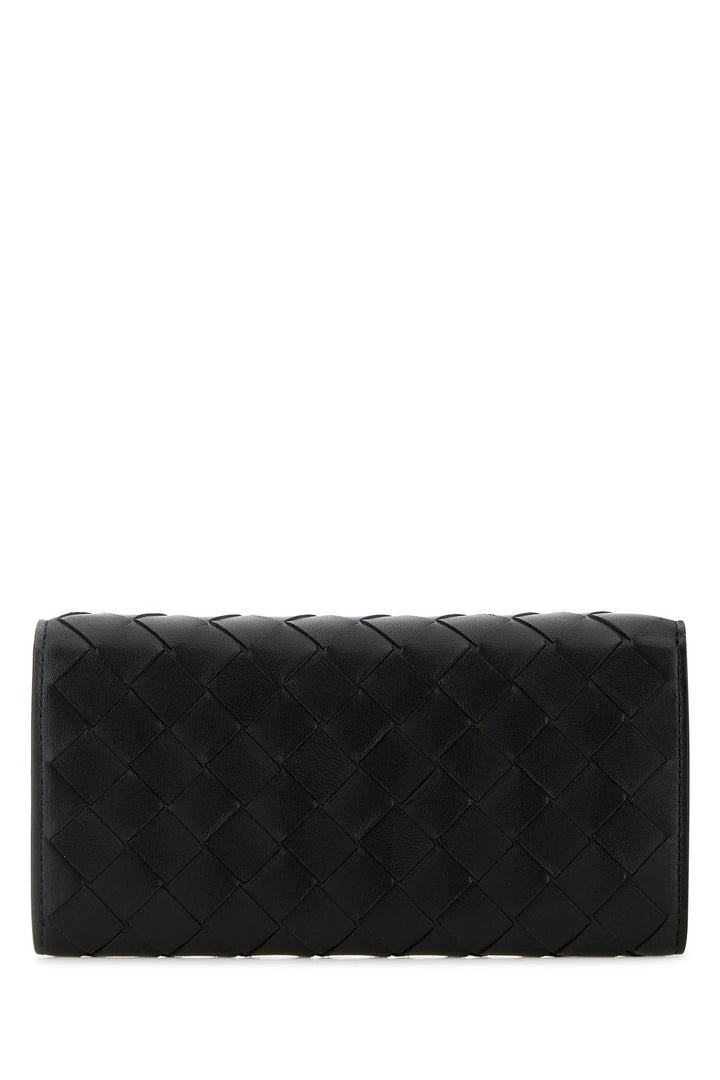 Black nappa leather wallet