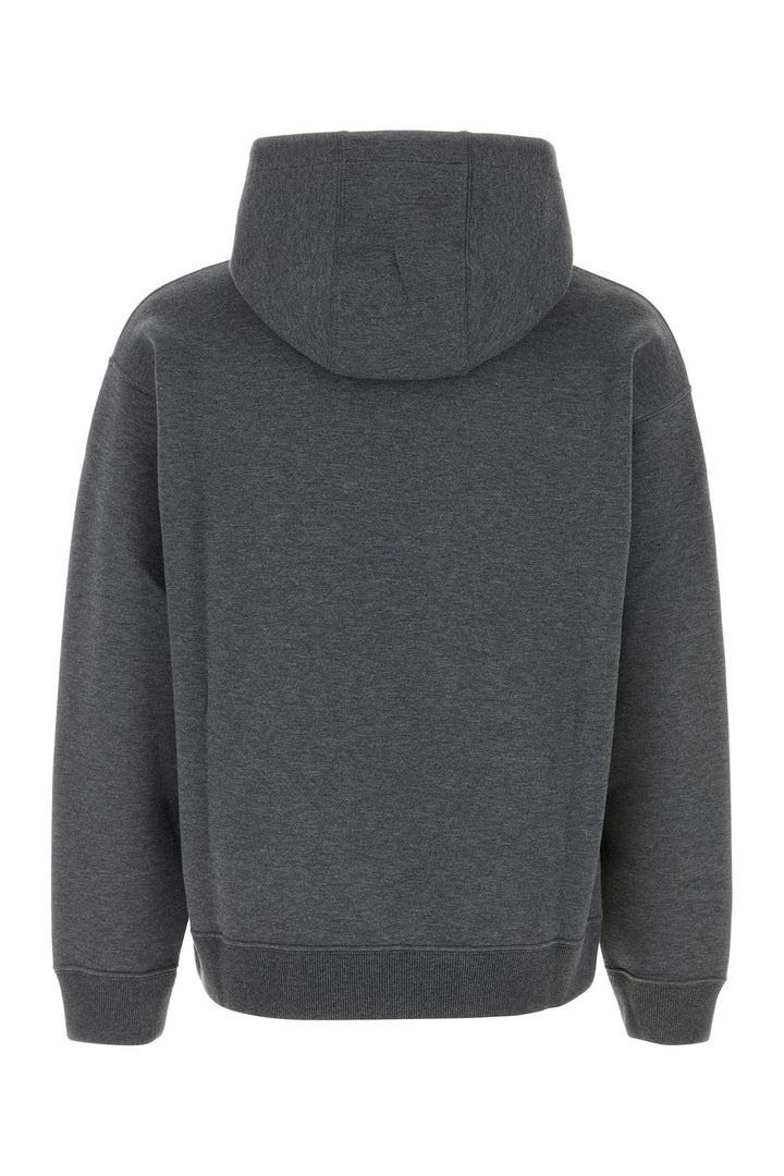 Dark grey cotton sweatshirt