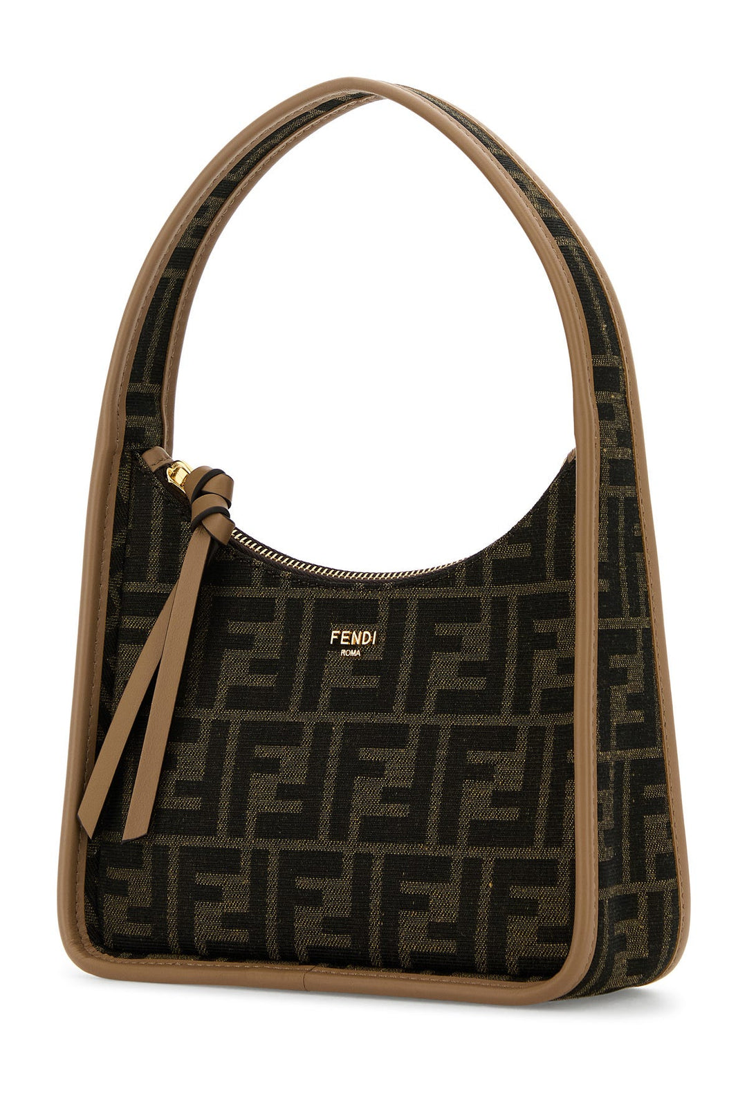 Embroidered jacquard mini Fendessence handbag