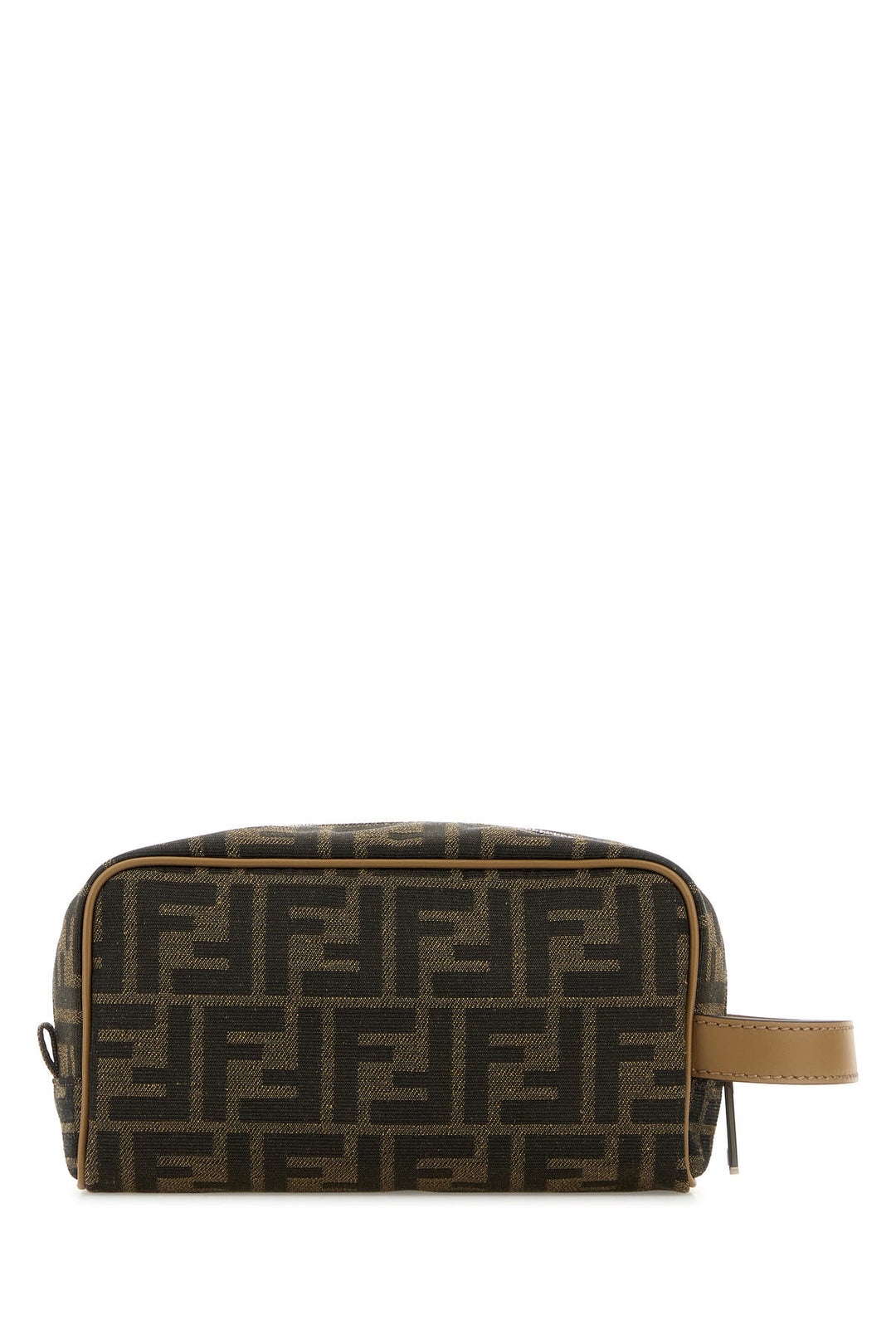 Embroidered jacquard beauty case