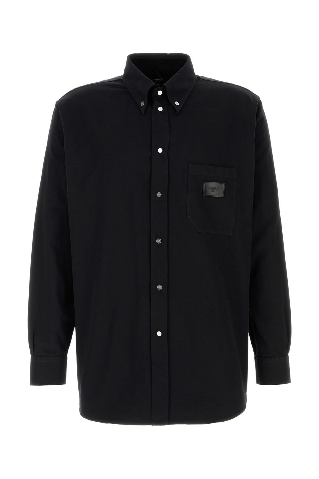 Black oxford shirt