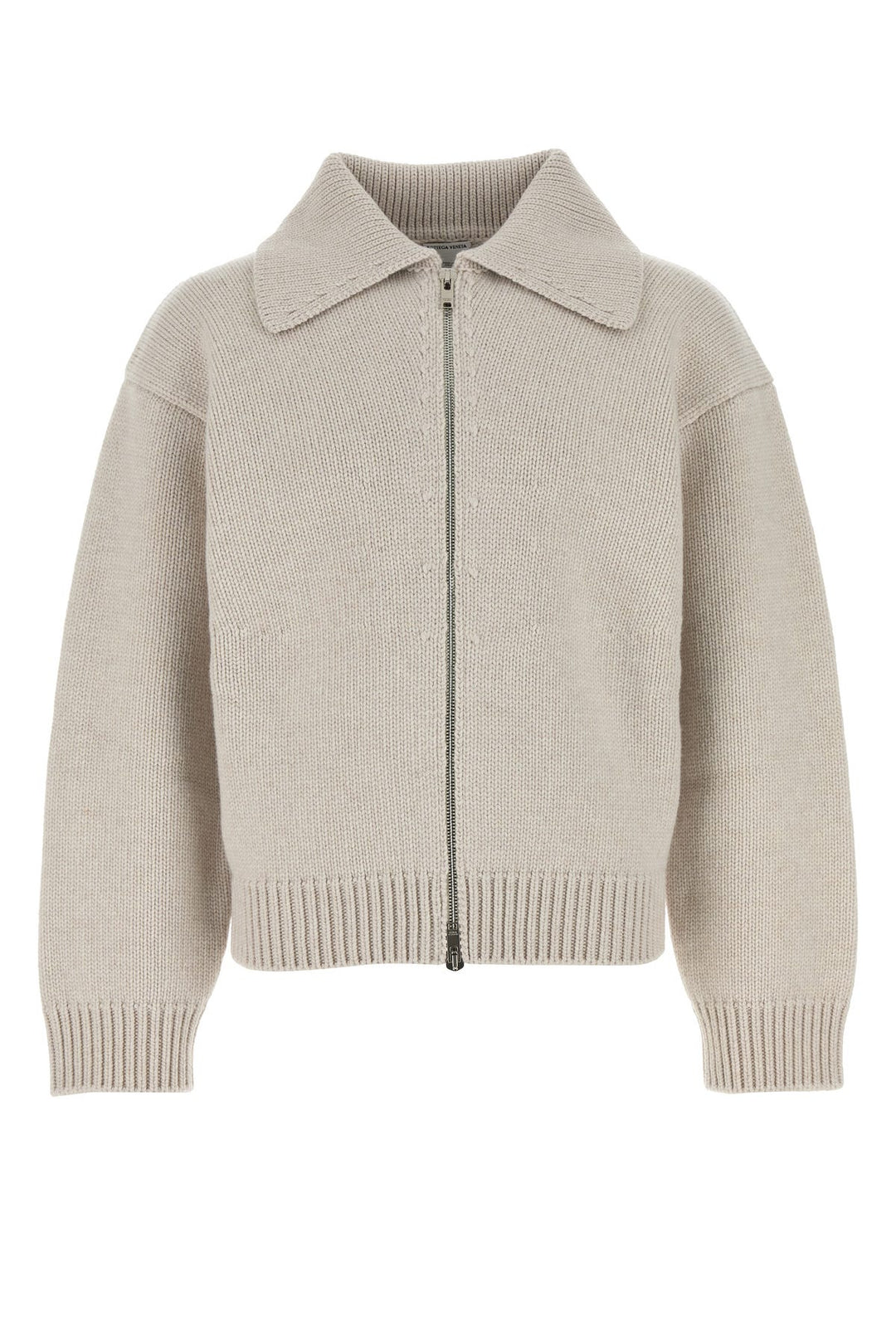 Light grey wool cardigan