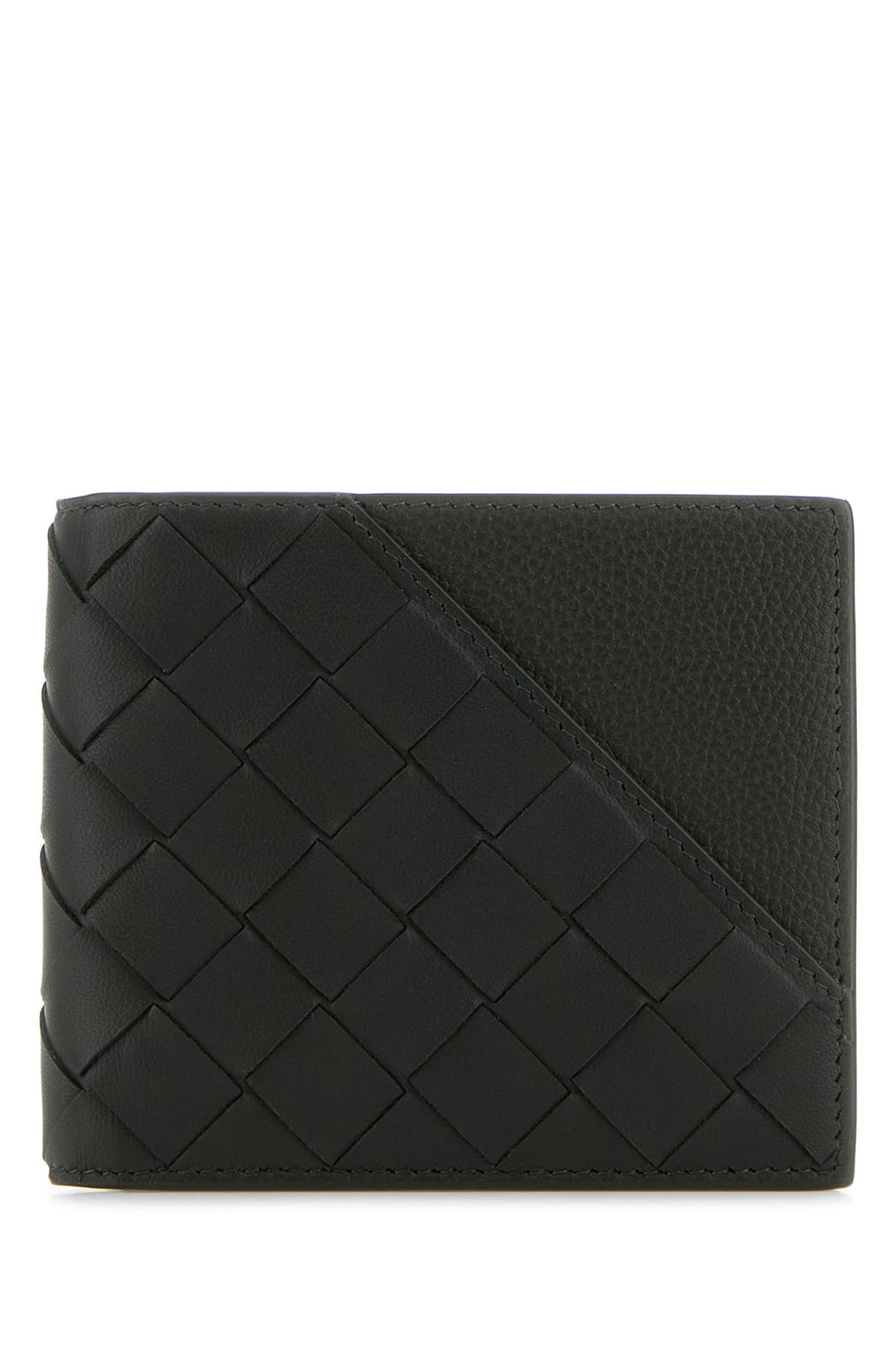 Black leather wallet