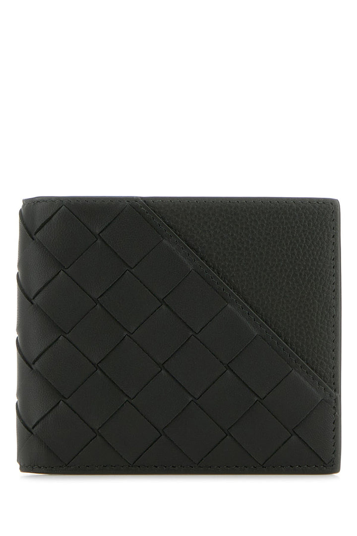 Black leather wallet