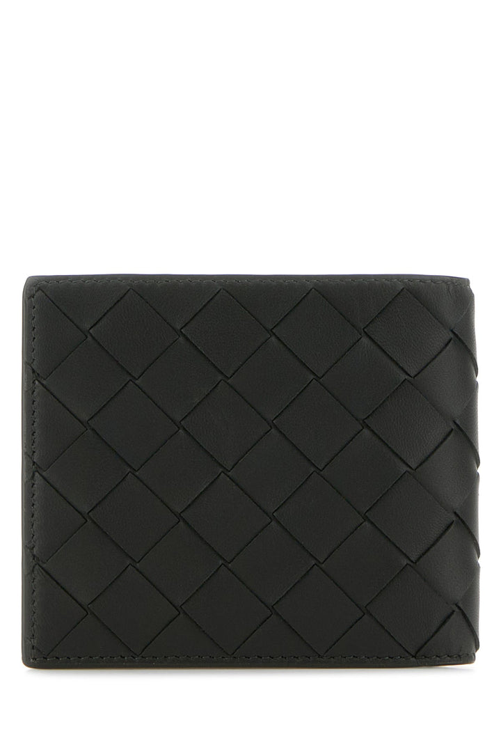 Black leather wallet