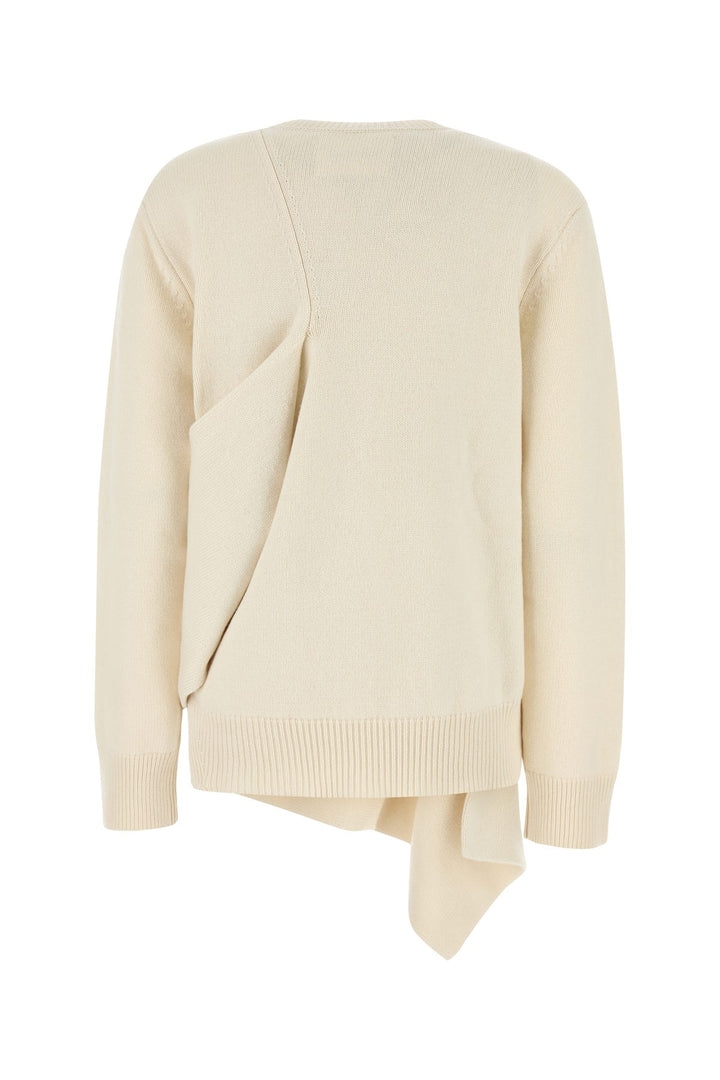 Ivory wool blend sweater