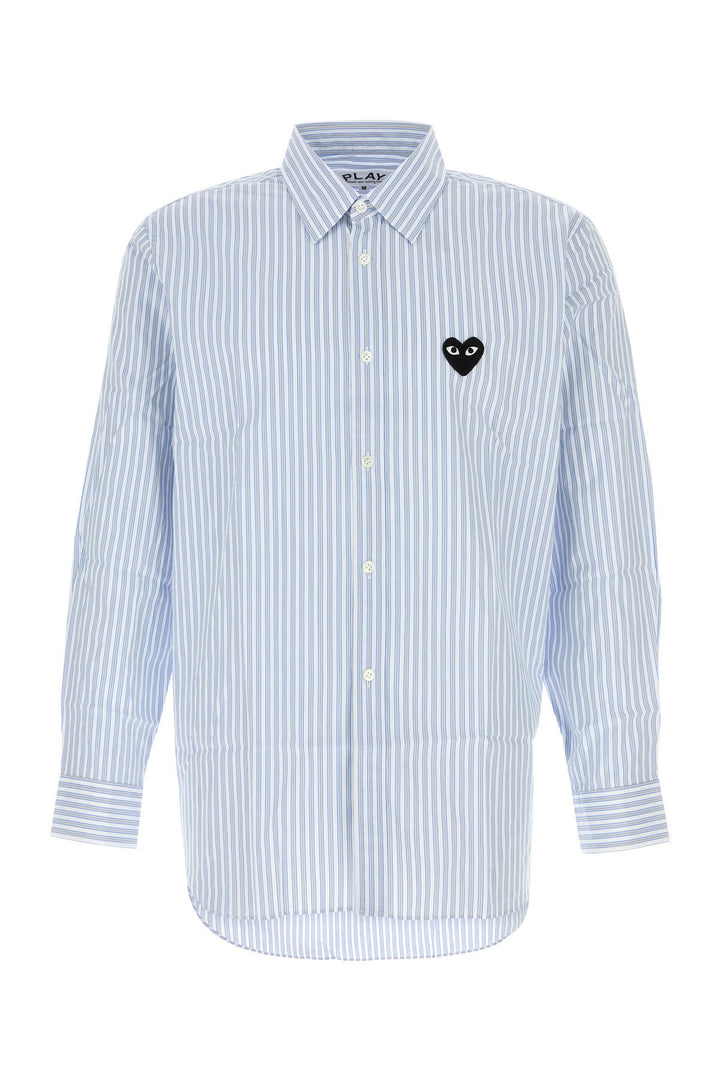 Printed poplin shirt