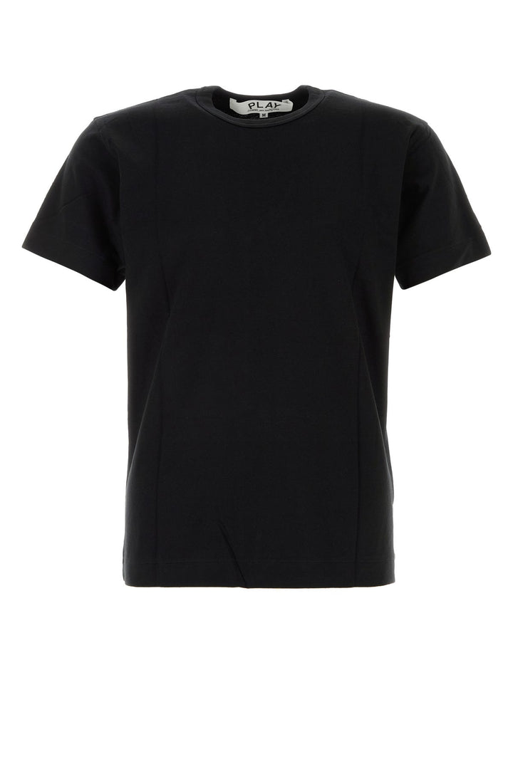 Black cotton t-shirt