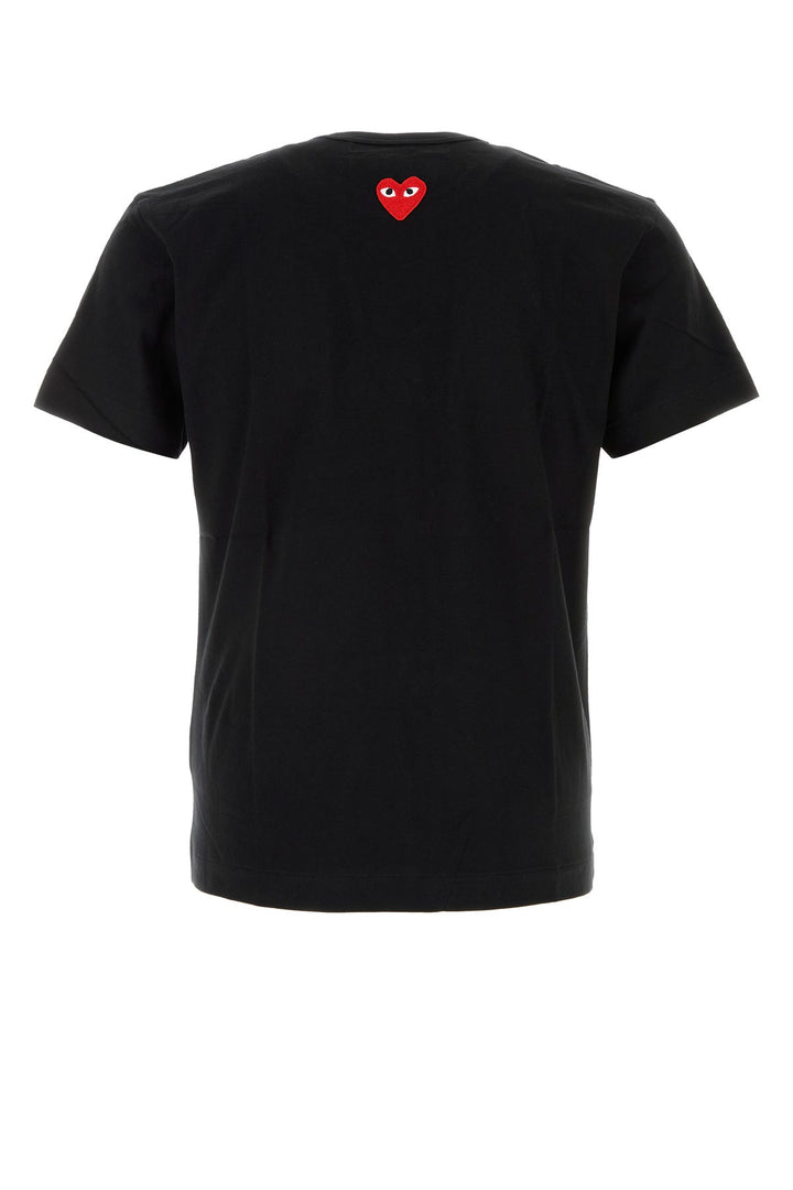 Black cotton t-shirt