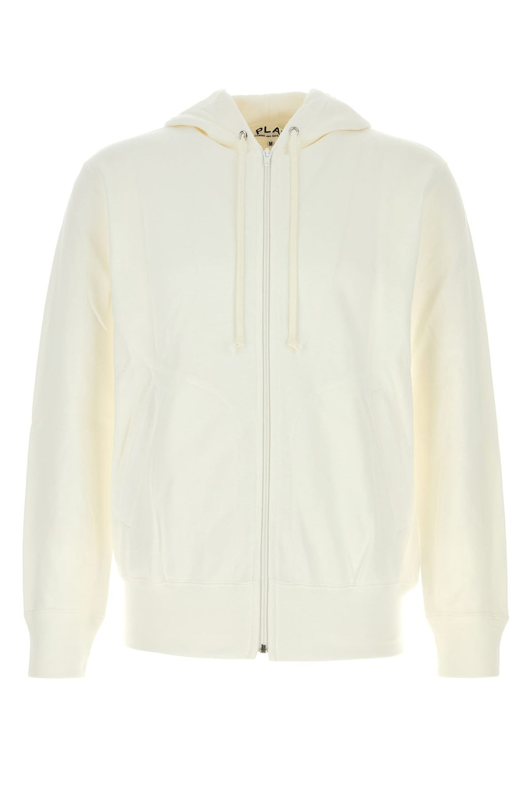 White cotton sweatshirt