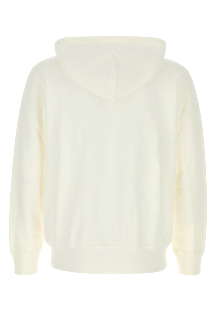 White cotton sweatshirt