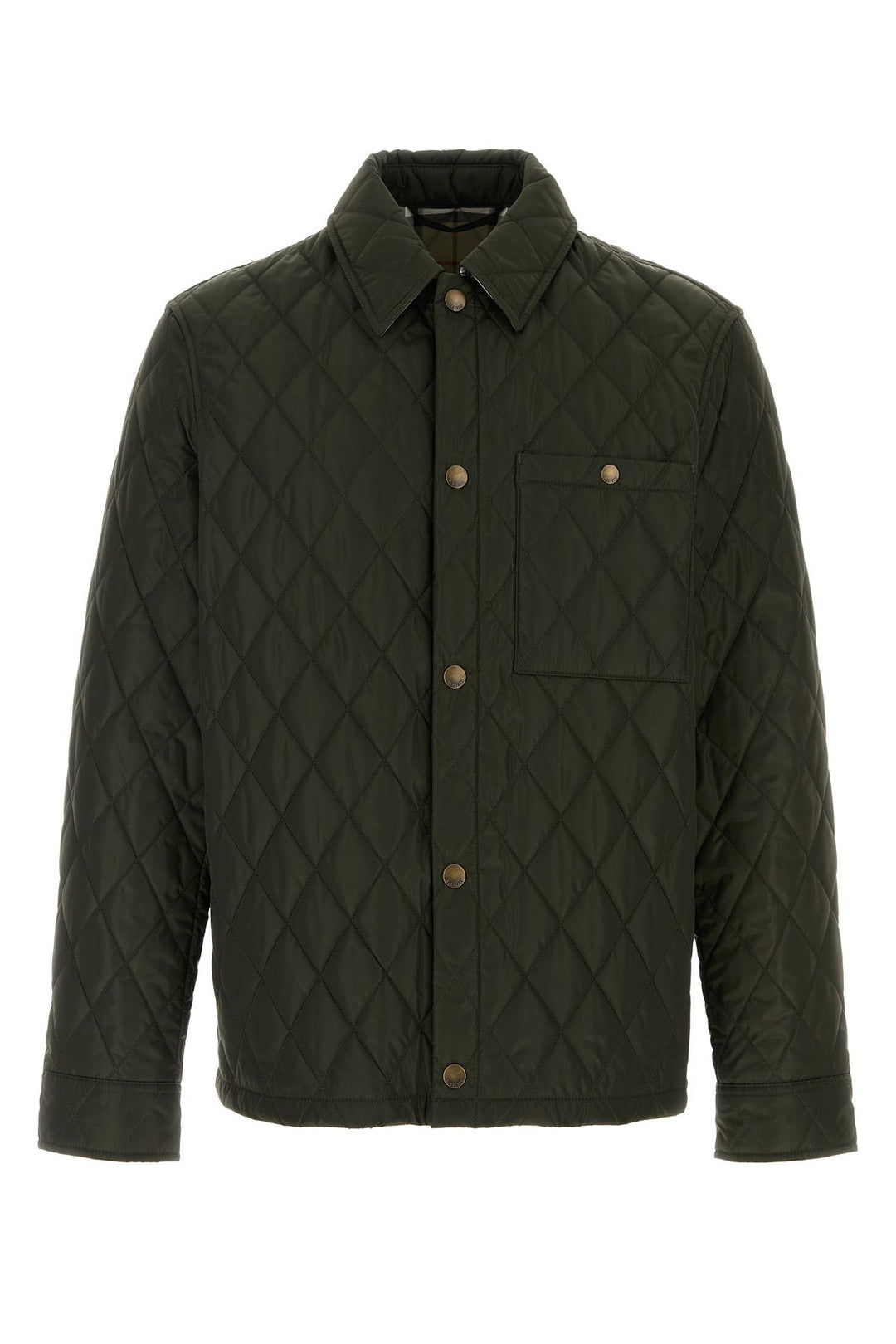 Olive green nylon jacket