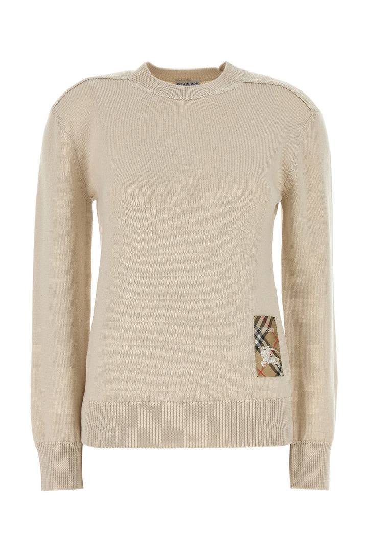 Sand wool sweater