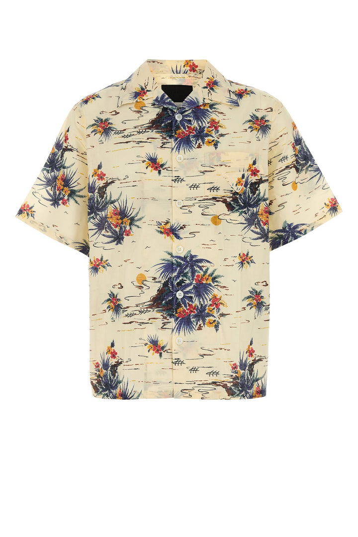 Printed cotton shirt