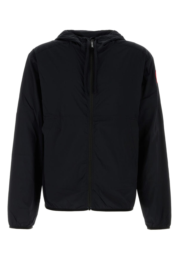 Midnight blue nylon Killarney windbreaker