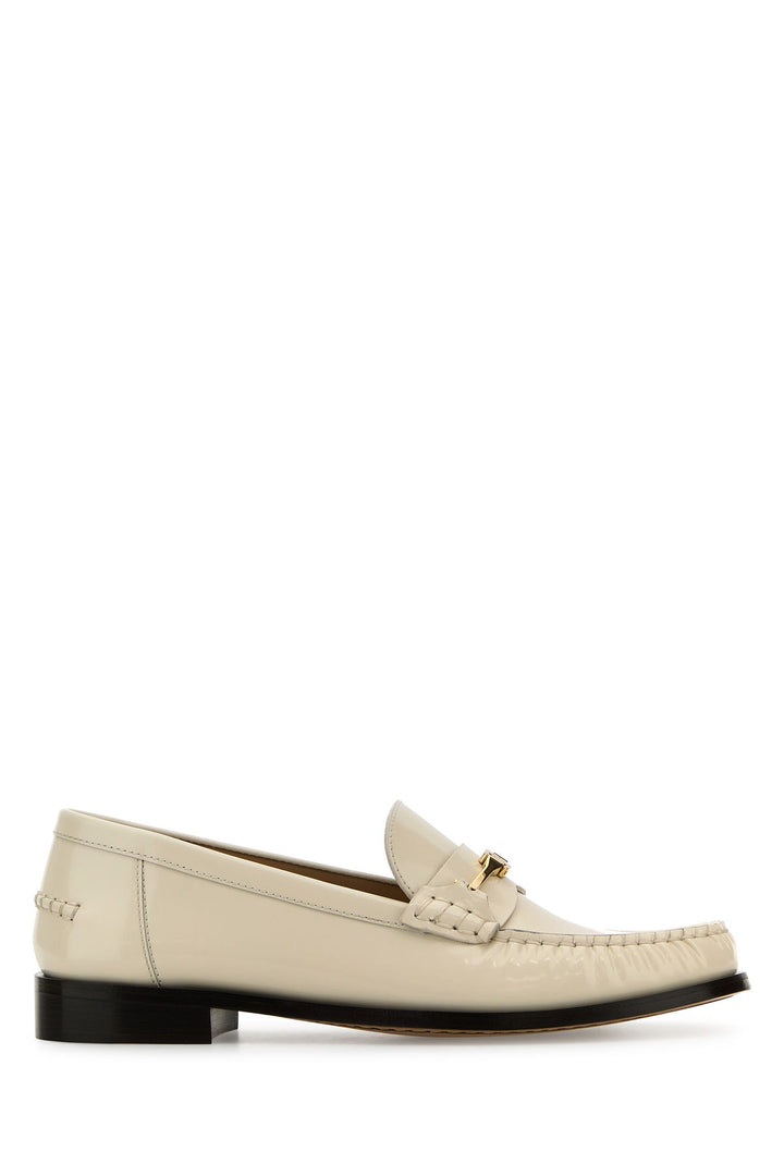 Ivory leather Harry loafers