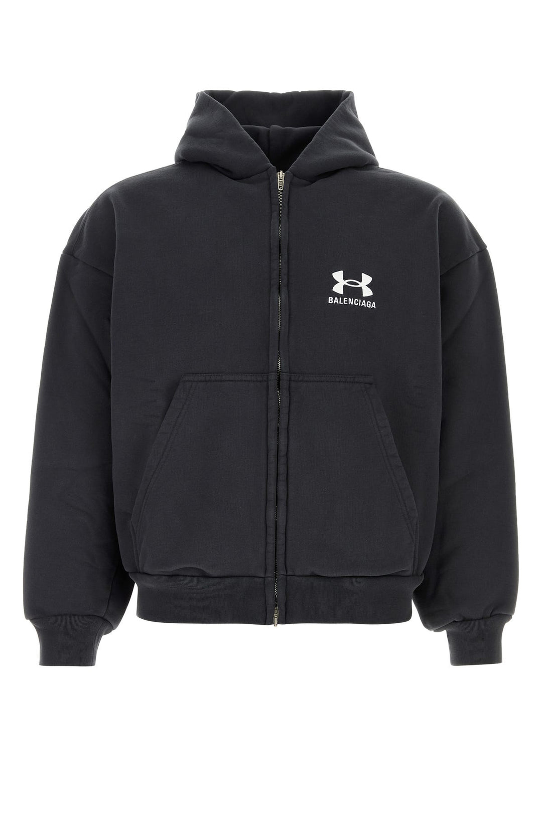 Black cotton Balenciaga X Under ArmourÂ® sweatshirt