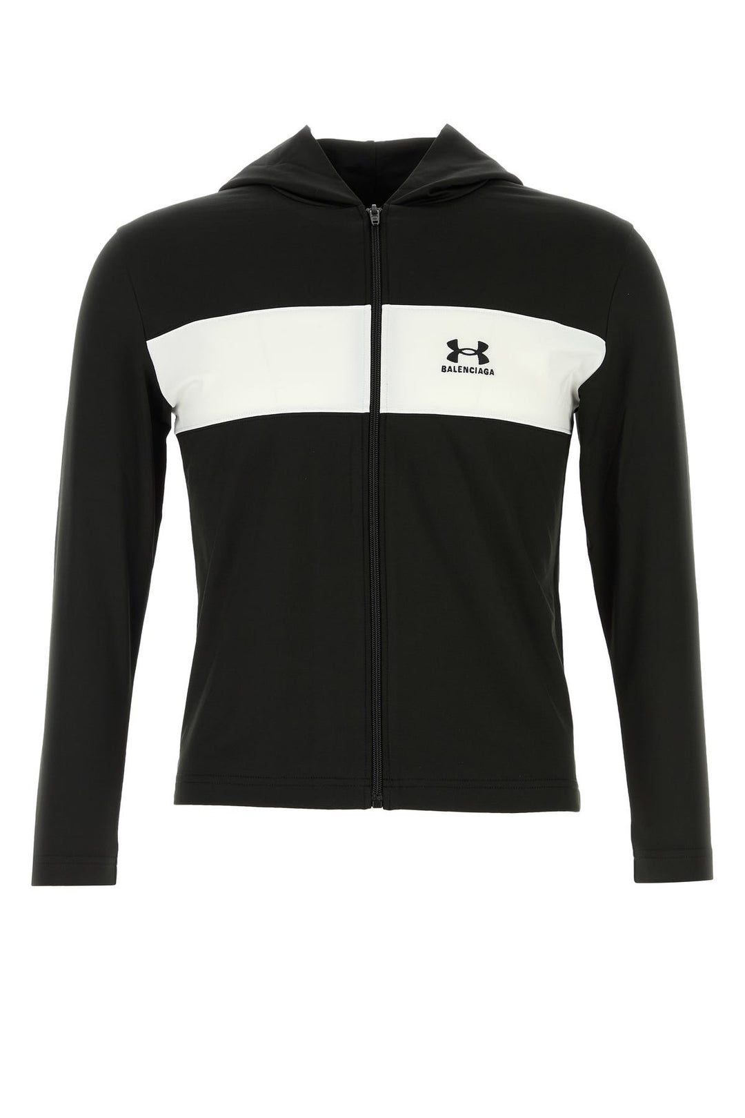 Black stretch polyester Balenciaga X Under ArmourÂ® sweatshirt